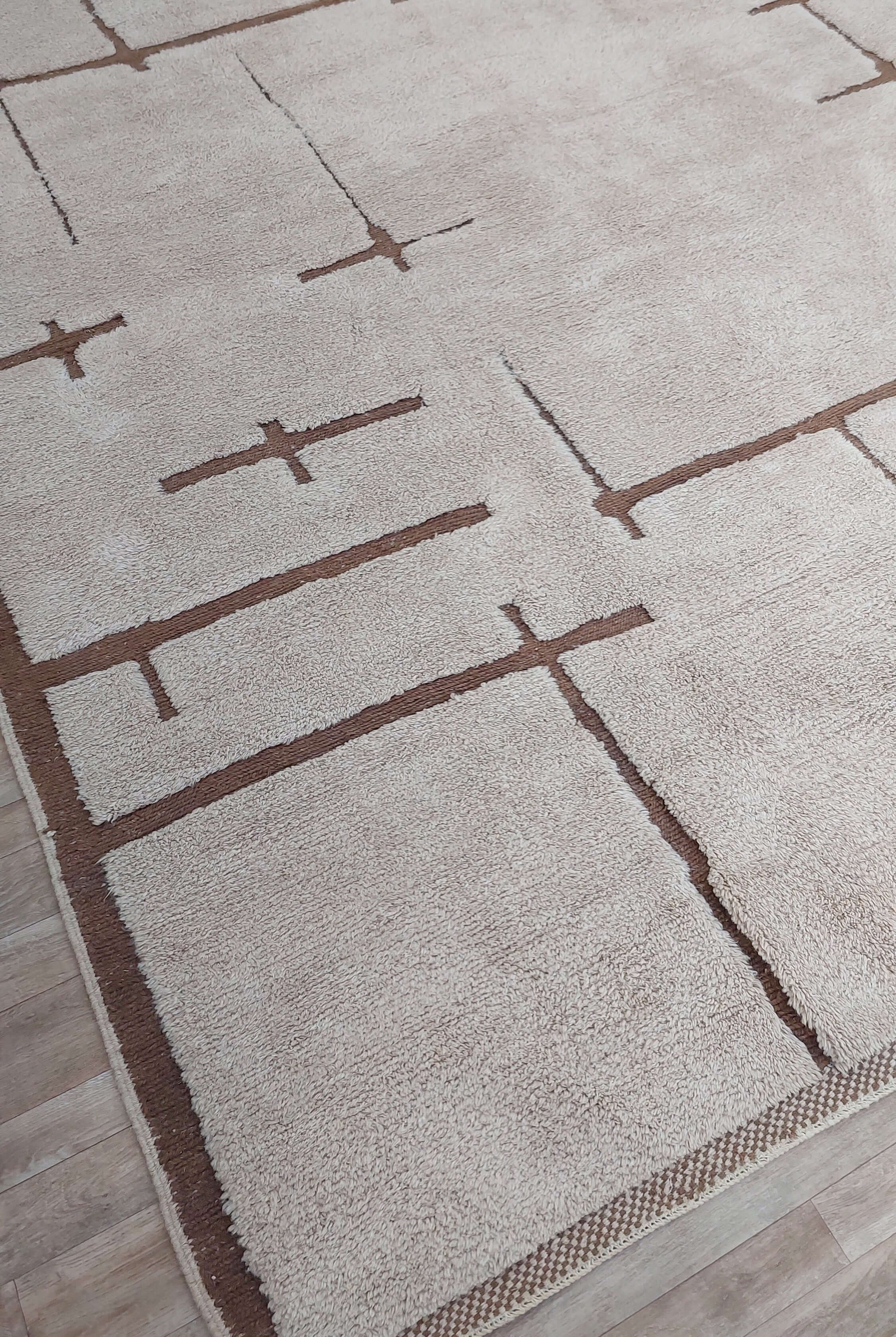 Handmade Moroccan rug