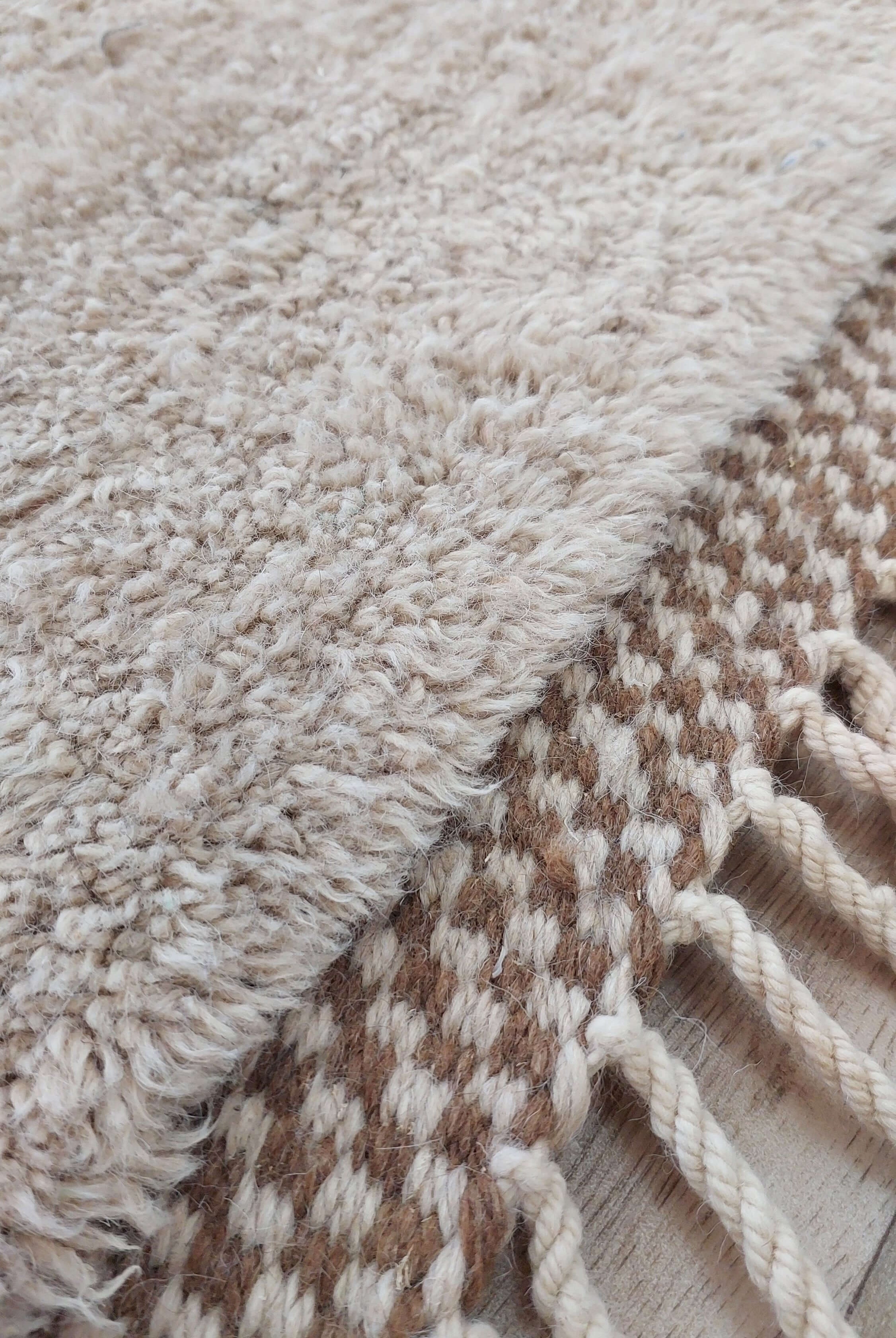 Handmade Moroccan rug