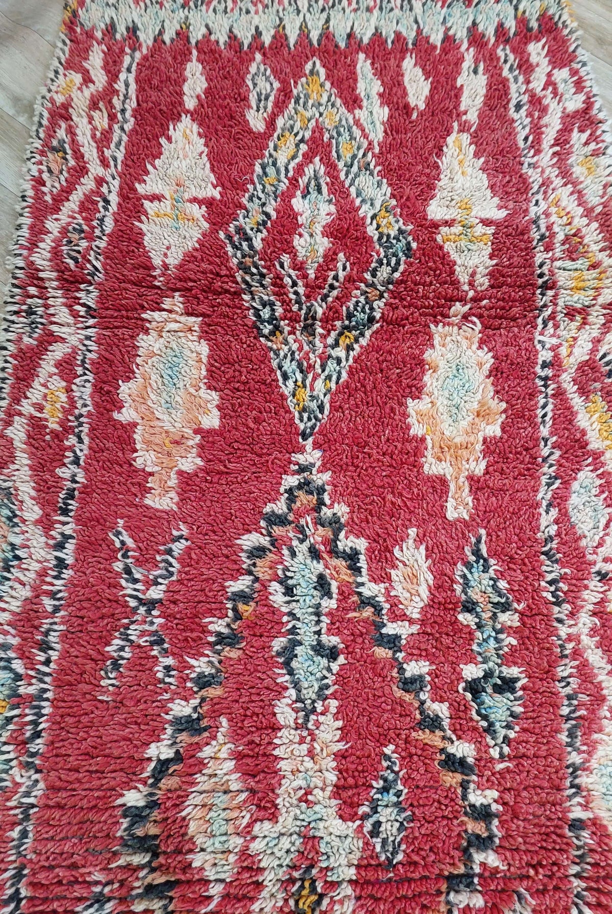 VINTAGE MOROCCAN RUNNER RUG MoroccanBazzArts