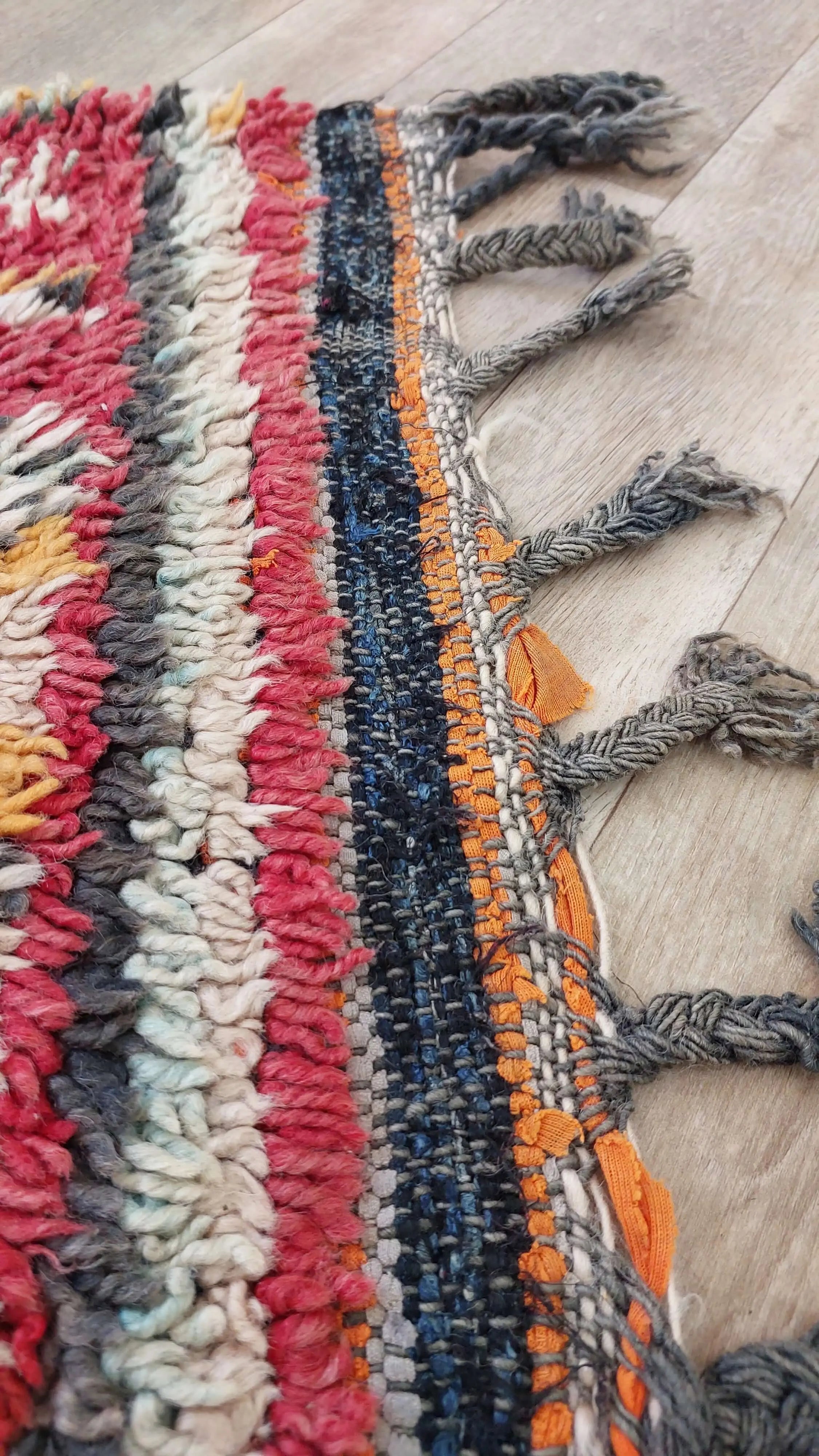 VINTAGE MOROCCAN RUNNER RUG MoroccanBazzArts