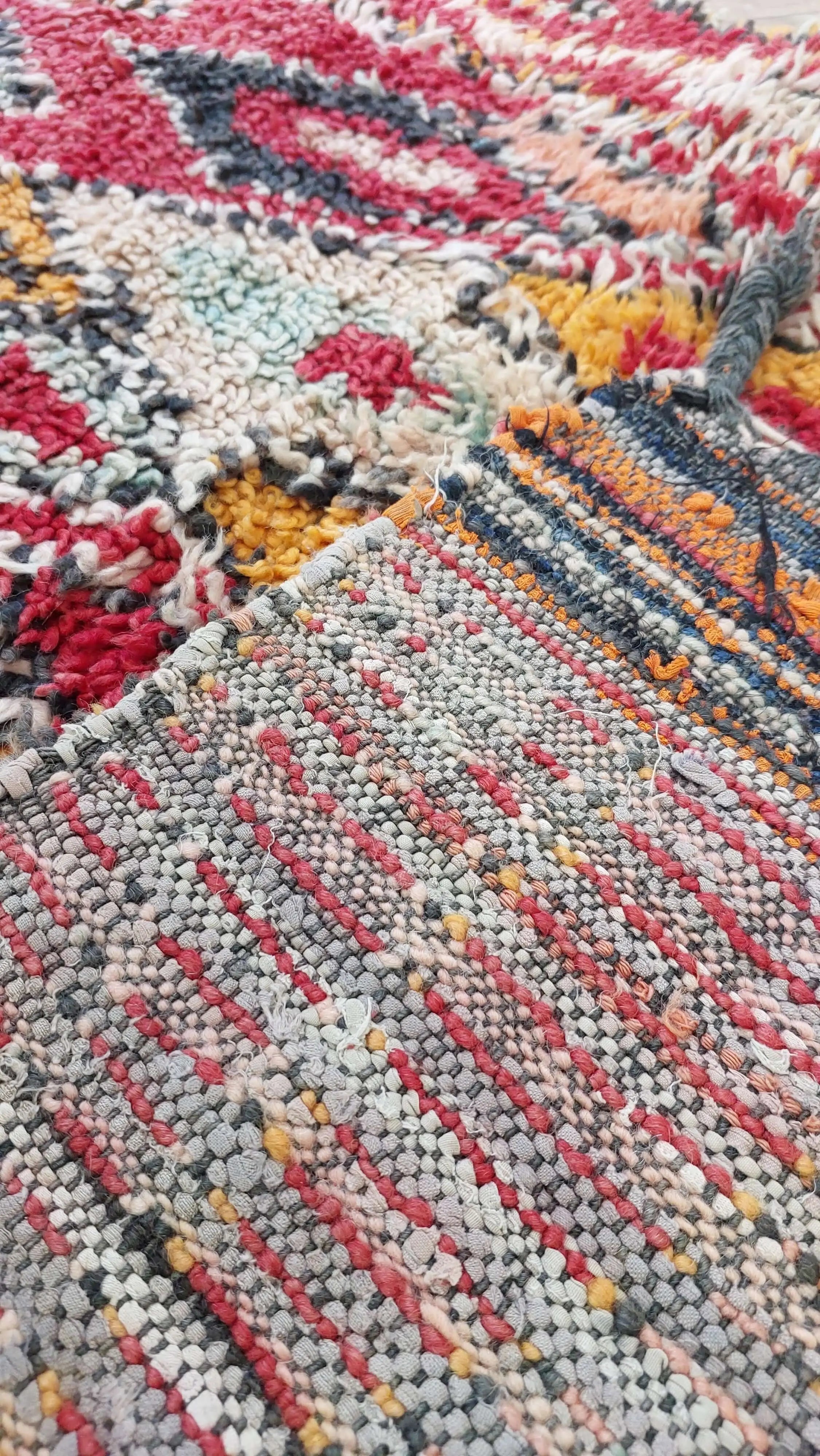 VINTAGE MOROCCAN RUNNER RUG MoroccanBazzArts