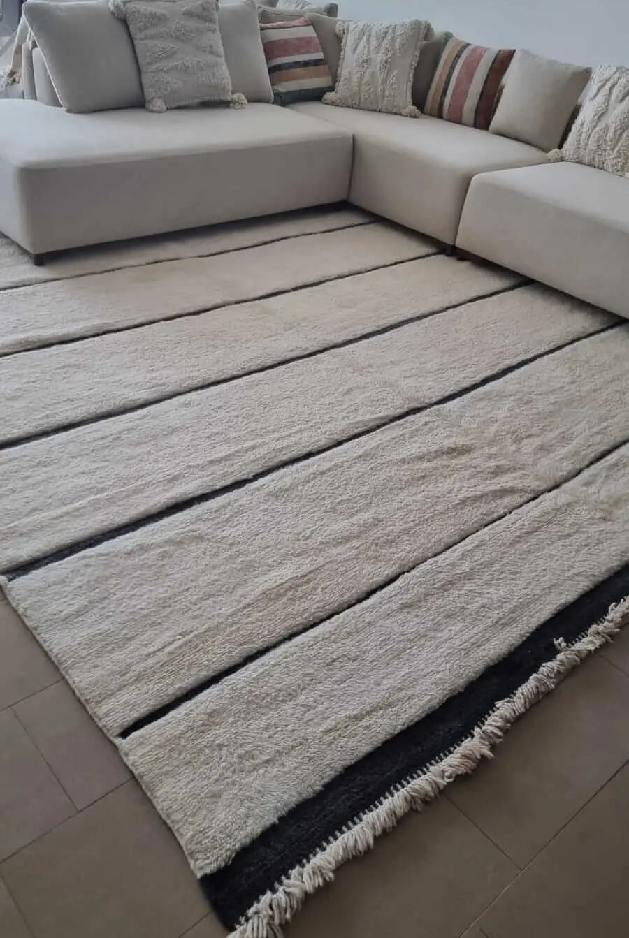 Custom made Beni Mrirt Rug MoroccanBazzArts