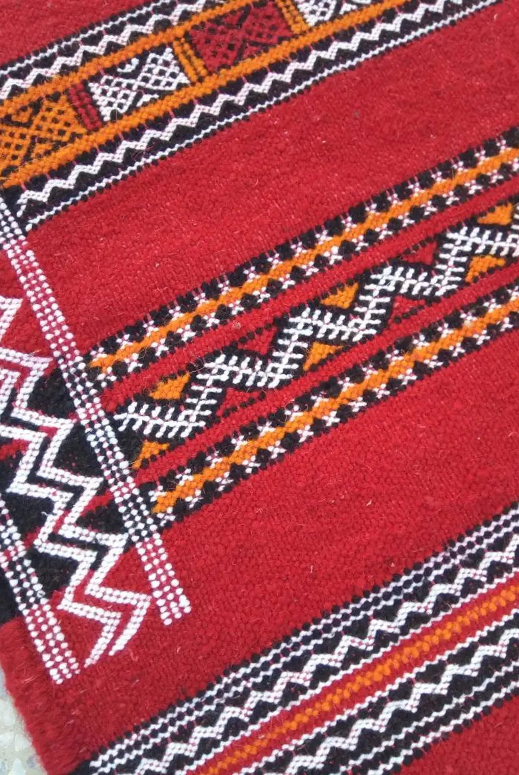 Moroccan Kilim Rug - Vintage Moroccan Rug, Flat Weave Rug, Handmade Berber Kilim Rug, Berber Carpet, Moroccan Rug, 158 X 85 Cm MoroccanBazzArts