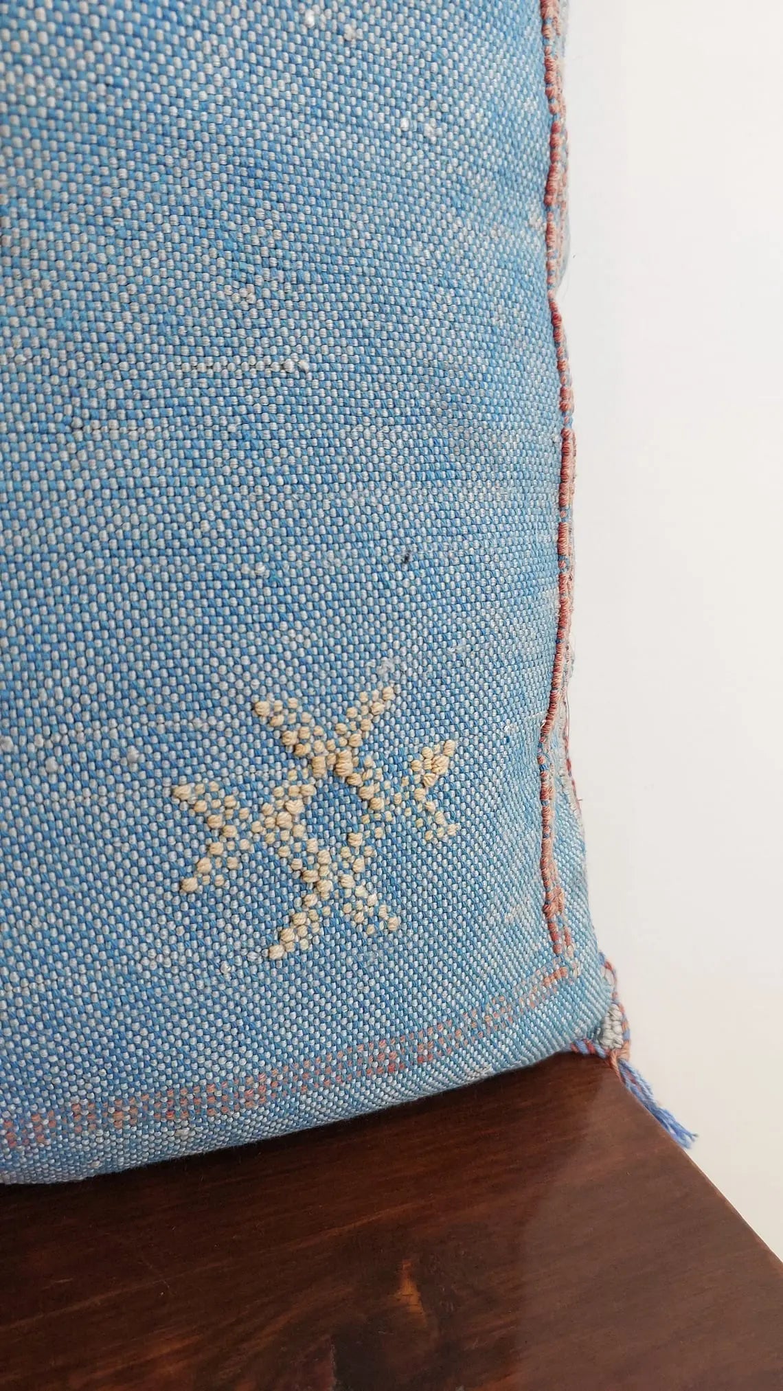 1 Set Of Two Handmade Cactus Silk Pillows Cases MoroccanBazzArts