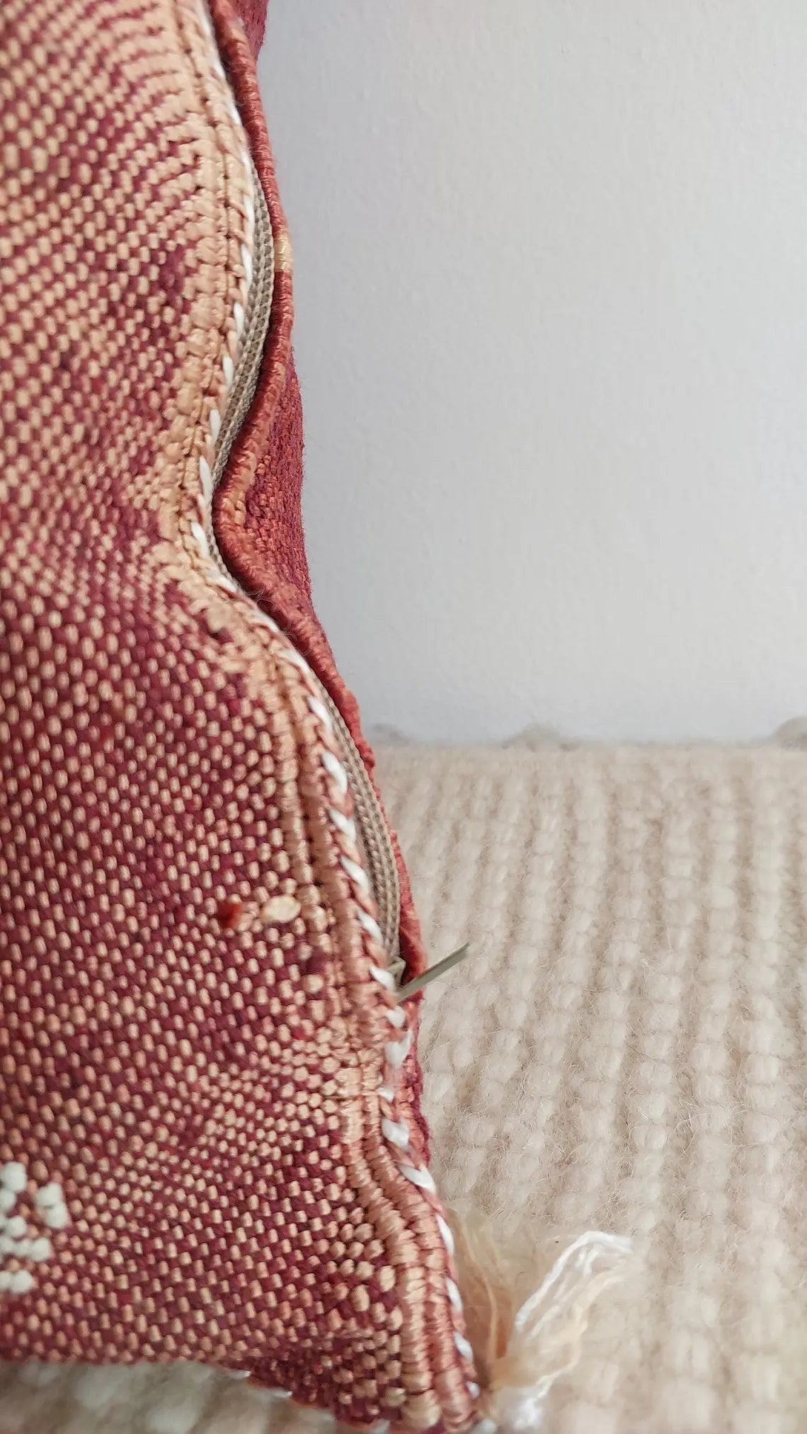 Berber Cactus Pillows. Handmade Silk Cushion For Living Room . Boho Decor Gift . Moroccan Style MoroccanBazzArts