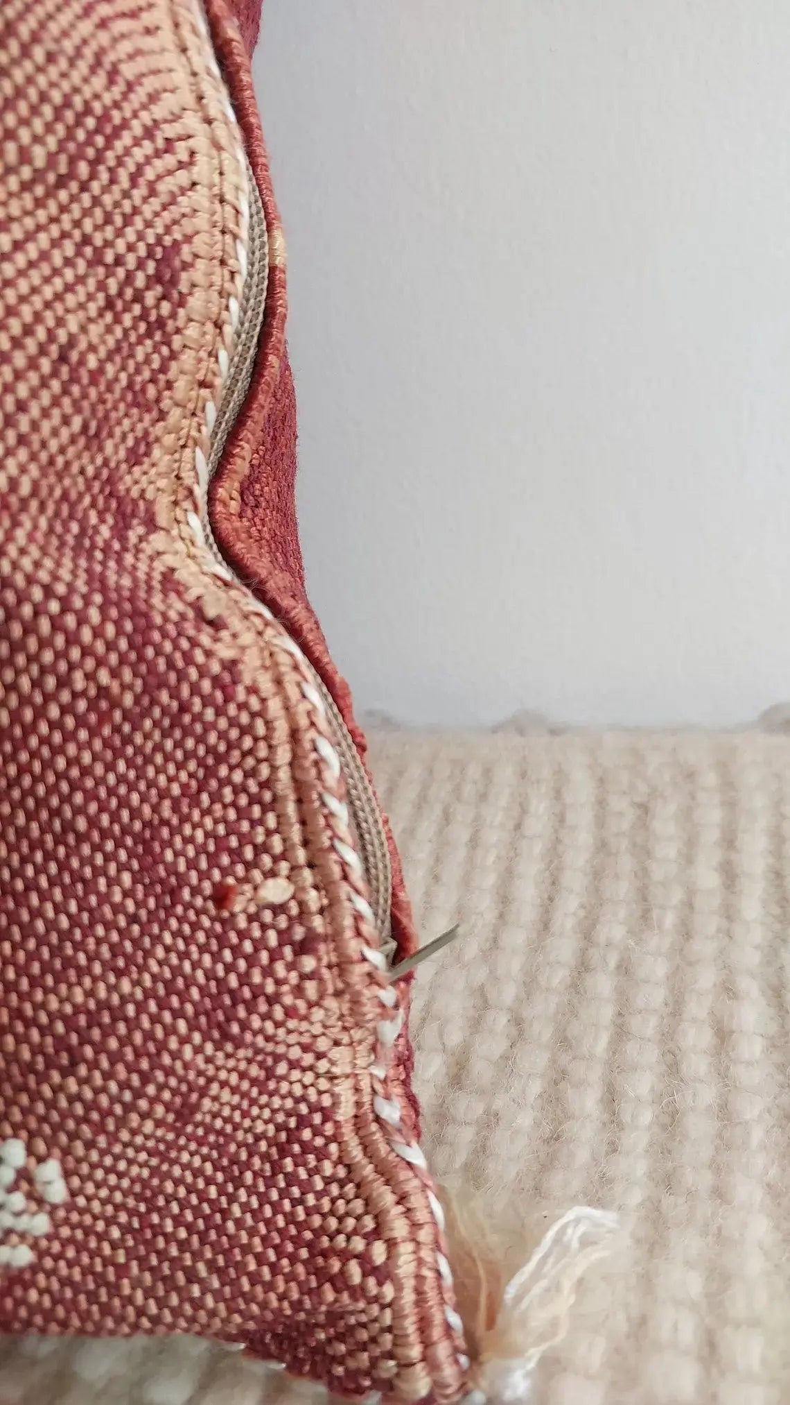 Berber Cactus Pillows. Handmade Silk Cushion For Living Room . Boho Decor Gift . Moroccan Style MoroccanBazzArts