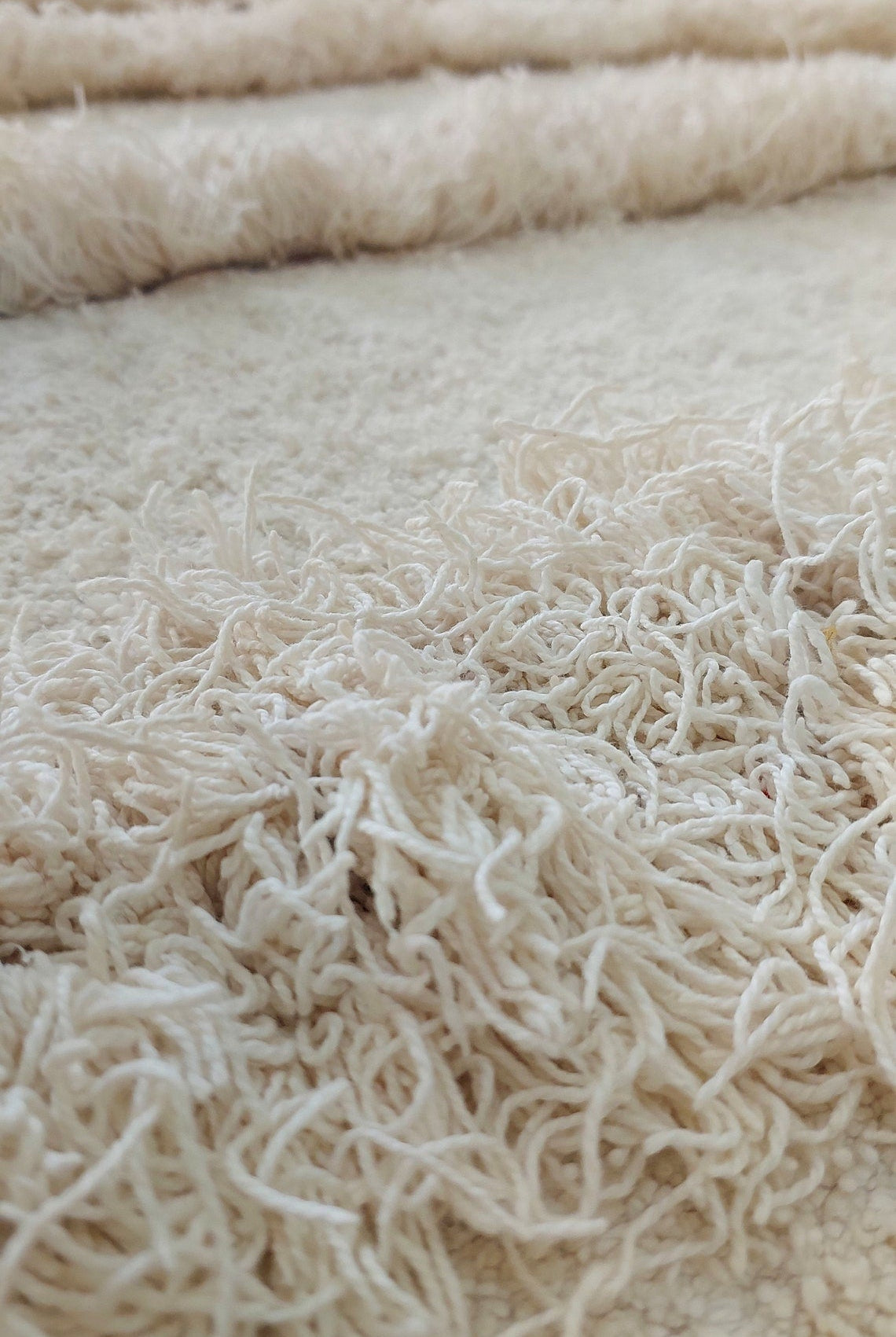 Authentic Vintage Moroccan Berber Handira: White Wedding Throw Blanket for Bohemian Tribal Decor MoroccanBazzArts