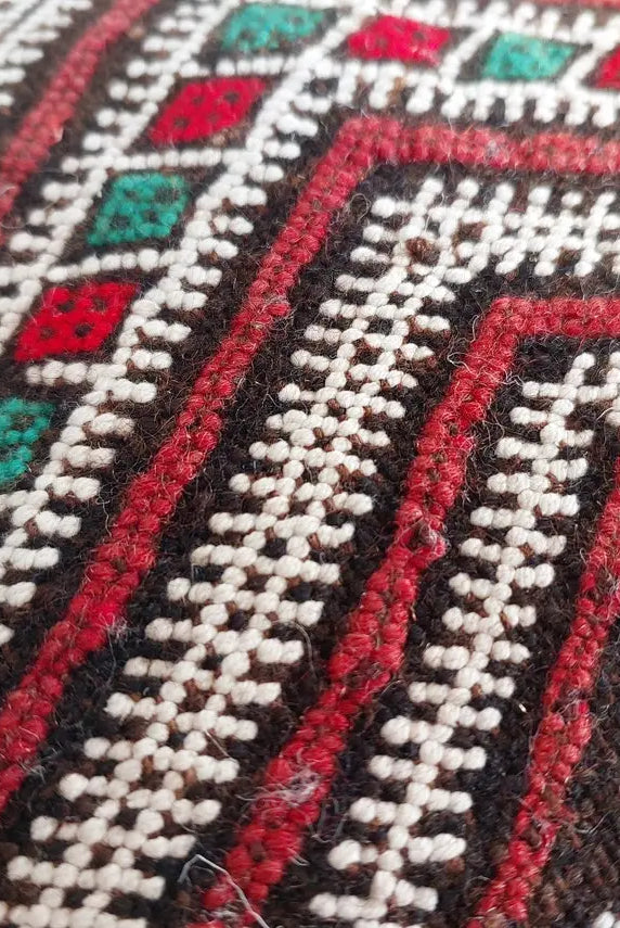 Vintage Moroccan Pillow - Handmade Berber Cushion - Kilim Pillow - Decorative Pillow Case. MoroccanBazzArts