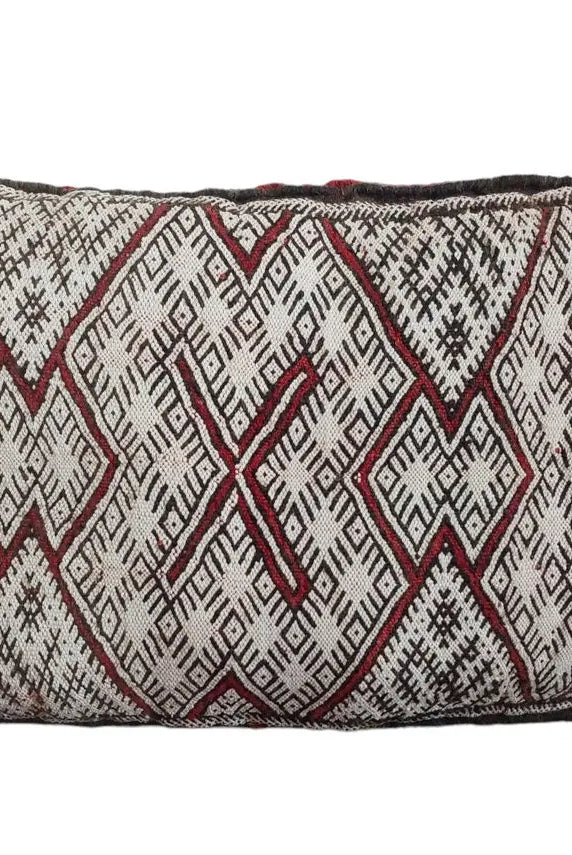 Vintage Moroccan Pillow - Handmade Berber Cushion - Kilim Pillow - Decorative Pillow Case. MoroccanBazzArts