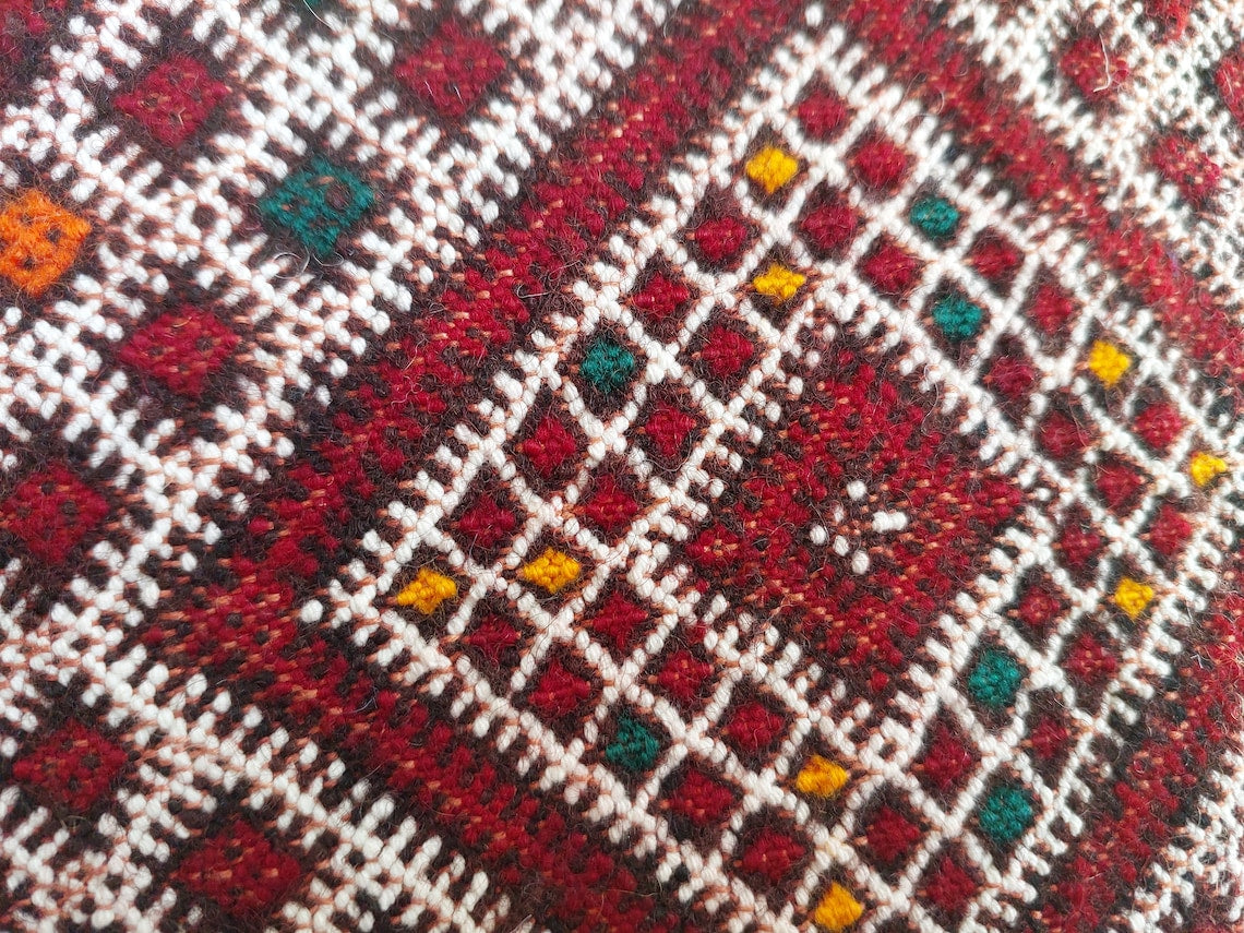 Vintage Kilim Pillow - Moroccan Pillow - Handmade Cushion - Berber Pillow Case MoroccanBazzArts