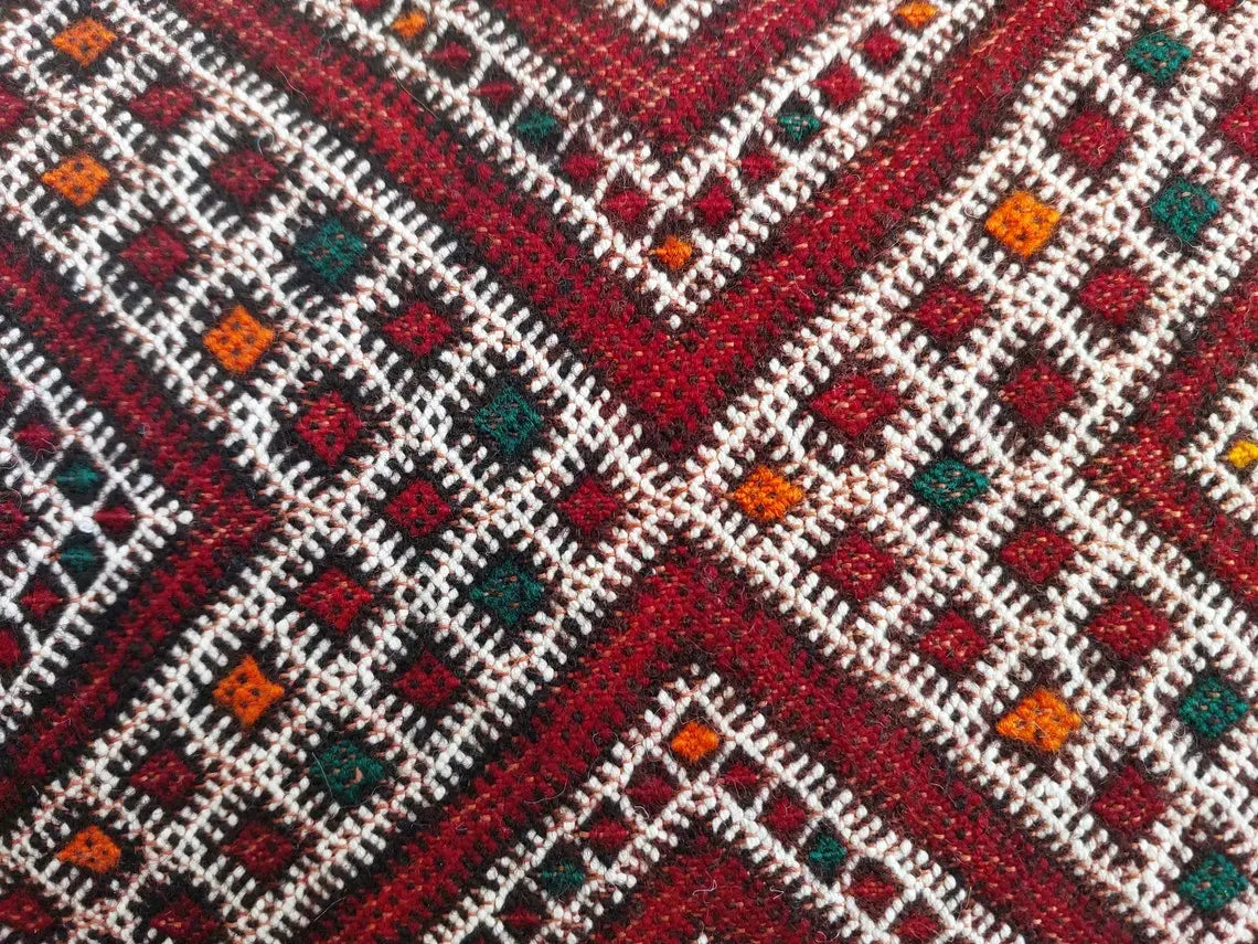 Vintage Kilim Pillow - Moroccan Pillow - Handmade Cushion - Berber Pillow Case MoroccanBazzArts