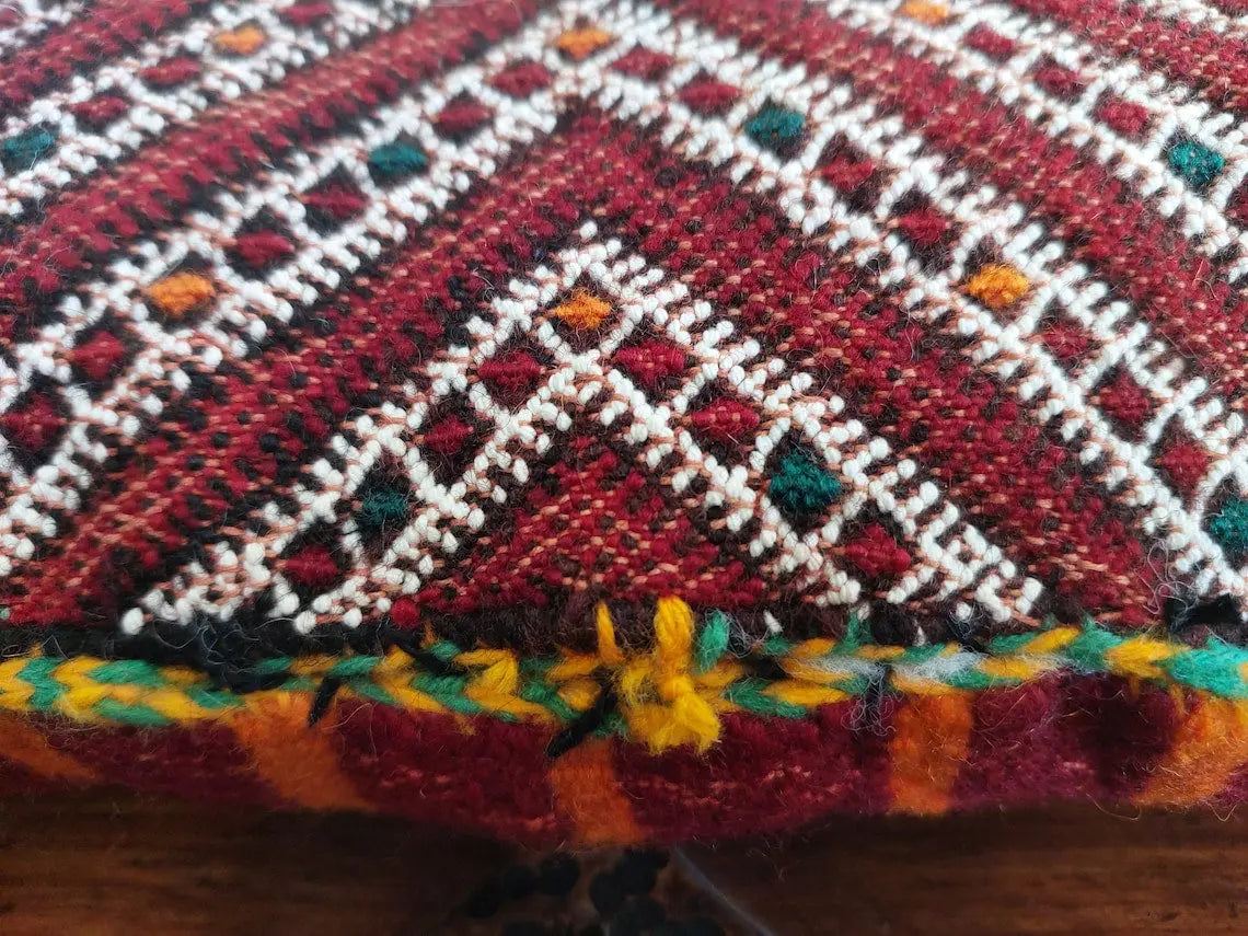 Vintage Kilim Pillow - Moroccan Pillow - Handmade Cushion - Berber Pillow Case MoroccanBazzArts