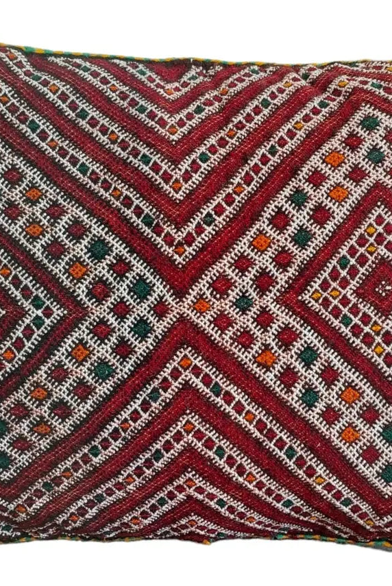Vintage Kilim Pillow - Moroccan Pillow - Handmade Cushion - Berber Pillow Case MoroccanBazzArts