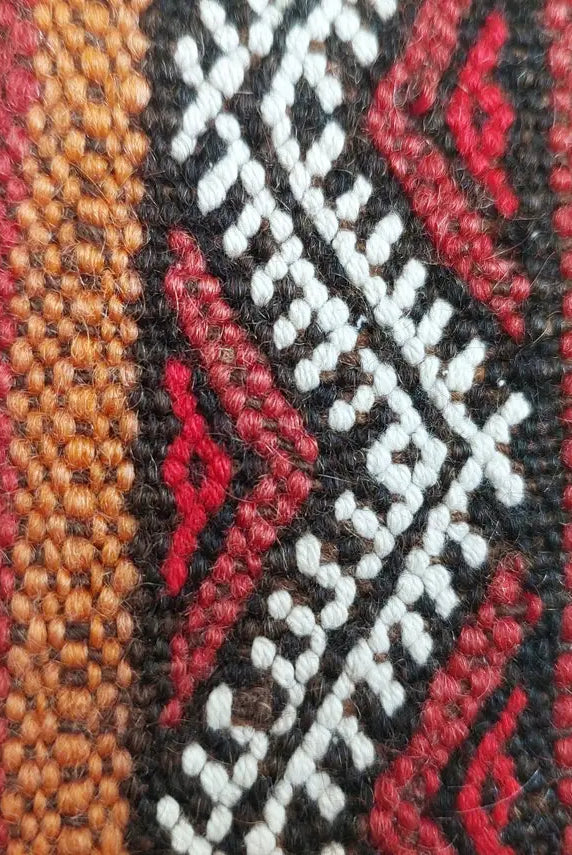 Vintage Moroccan Pillow - Handmade Berber Cushion - Kilim Pillow - Decorative Pillow Case. MoroccanBazzArts