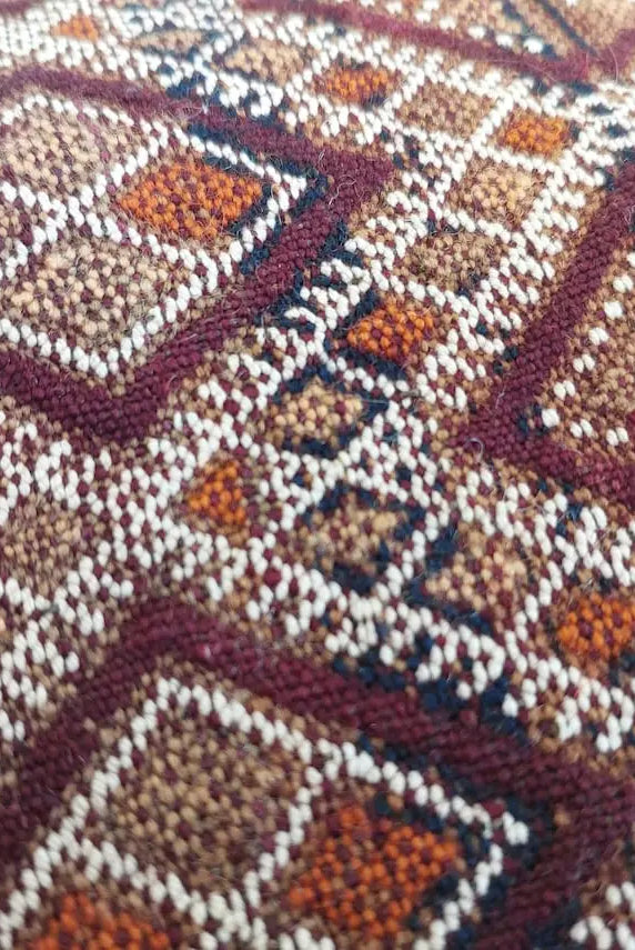 Vintage Moroccan Pillow - Handmade Berber Cushion - Kilim Pillow - Decorative Pillow Case. 13x29 Inches MoroccanBazzArts
