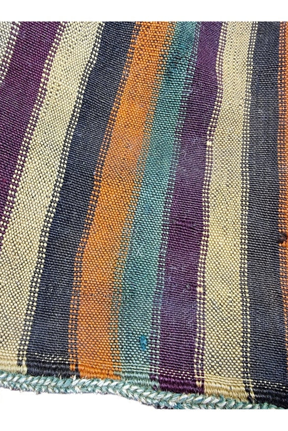 Unique Moroccan Berber Hand Knotted Wool Saddle Bag from Rabat Zaer Tribe MoroccanBazzArts