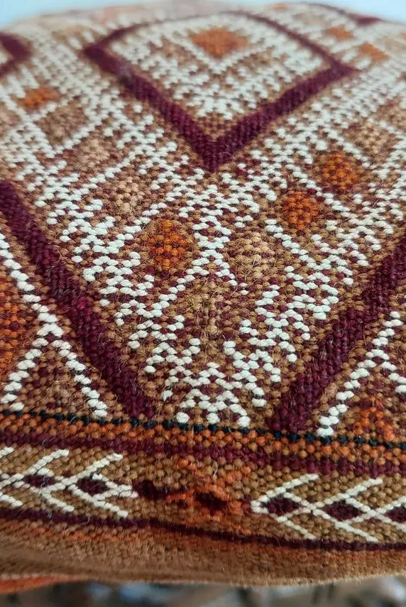 Vintage Moroccan Pillow - Handmade Berber Cushion - Kilim Pillow - Decorative Pillow Case. 13x29 Inches MoroccanBazzArts