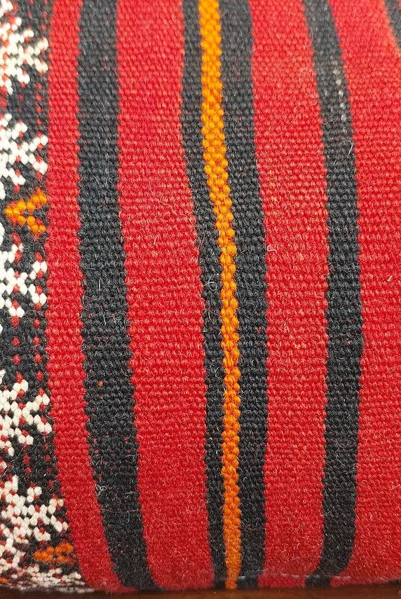 Vintage Moroccan Pillow - Handmade Berber Cushion - Kilim Pillow - Decorative Pillow Case. 12x24 Inches MoroccanBazzArts