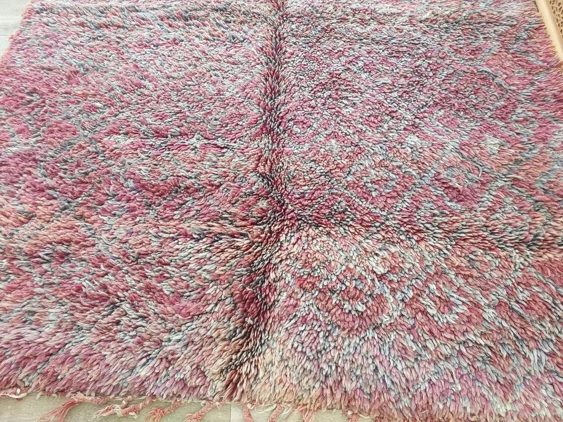 Authentic Moroccan Beni Mguild Rug - Handwoven Berber Carpet, Soft Moroccan Rug (182x280 Cm) MoroccanBazzArts