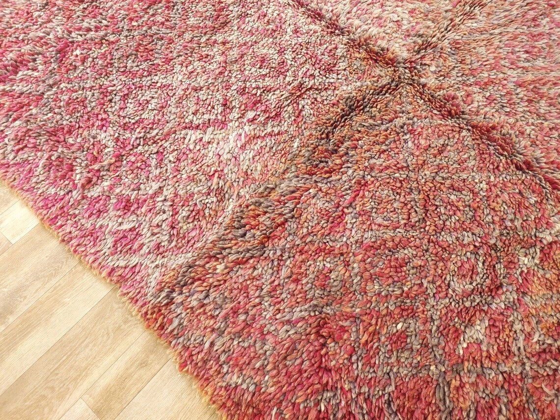 Authentic Moroccan Beni Mguild Rug - Handwoven Berber Carpet, Soft Moroccan Rug (182x280 Cm) MoroccanBazzArts