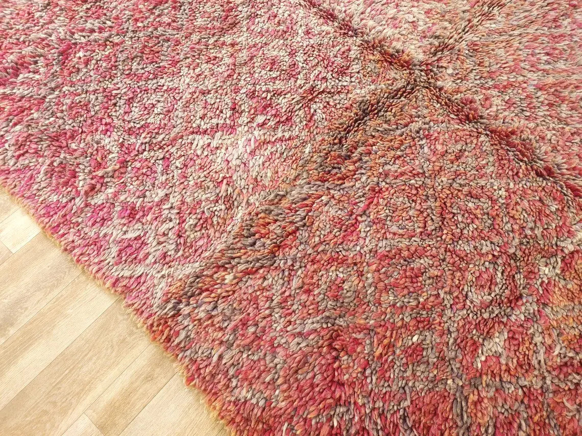 Authentic Moroccan Beni Mguild Rug - Handwoven Berber Carpet, Soft Moroccan Rug (182x280 Cm) MoroccanBazzArts