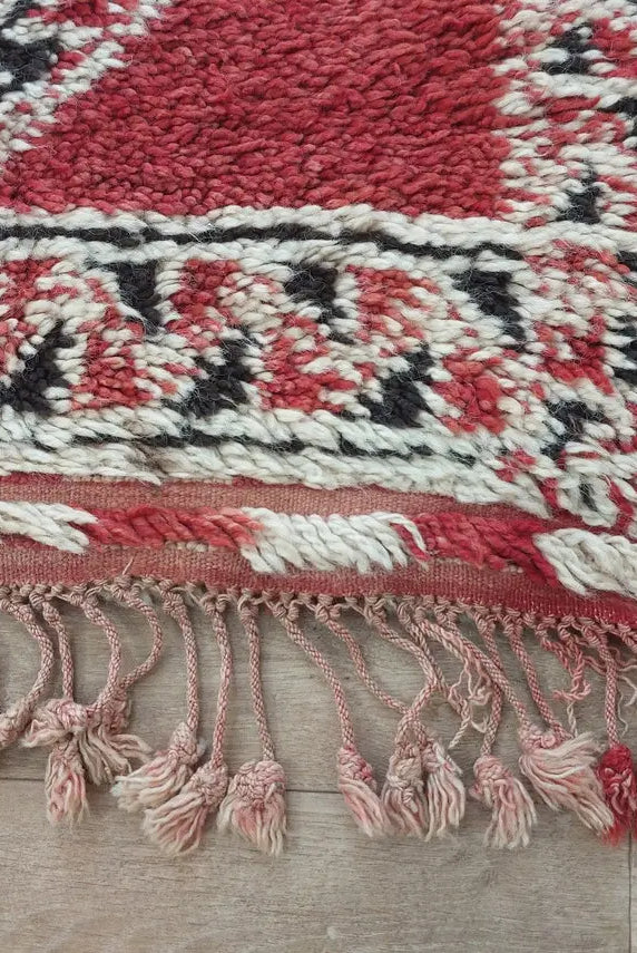 Authentic Vintage Moroccan Marmoucha Rug: Reversible Handknotted Berber Carpet For Home Decor MoroccanBazzArts