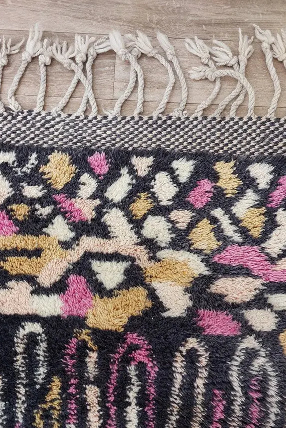 Exclusive Handwoven Moroccan Berber Wool Rug - Authentic Beni Mrirt Masterpiece For Home Decor MoroccanBazzArts