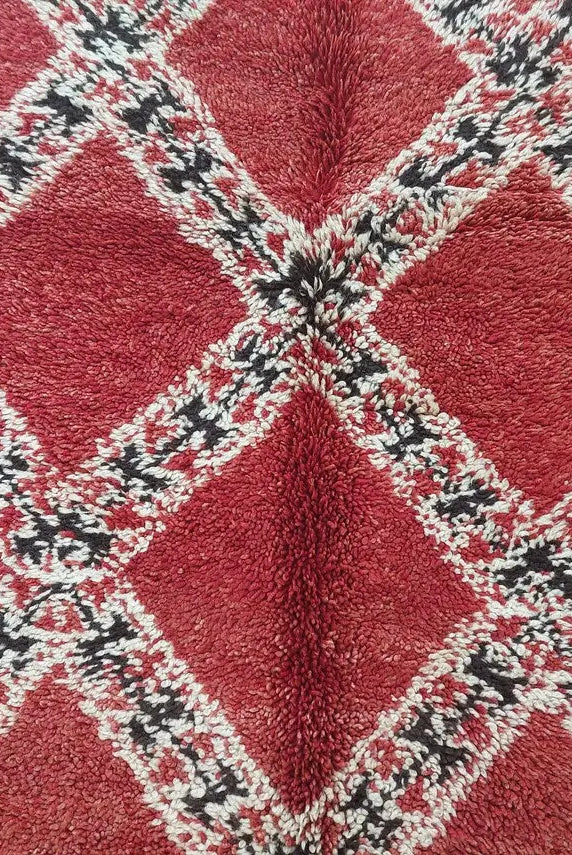 Authentic Vintage Moroccan Marmoucha Rug: Reversible Handknotted Berber Carpet For Home Decor MoroccanBazzArts