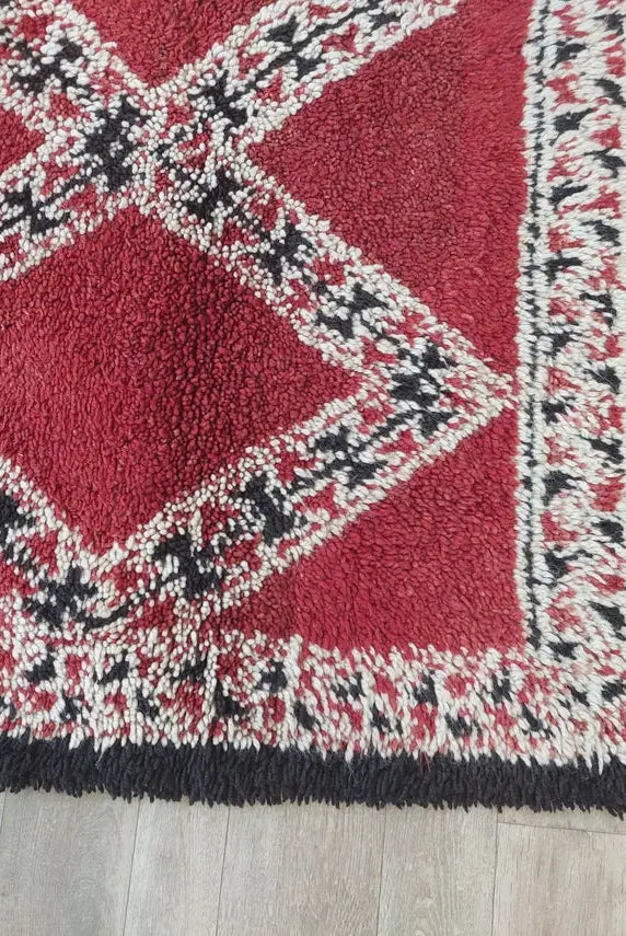 Authentic Vintage Moroccan Marmoucha Rug: Reversible Handknotted Berber Carpet For Home Decor MoroccanBazzArts