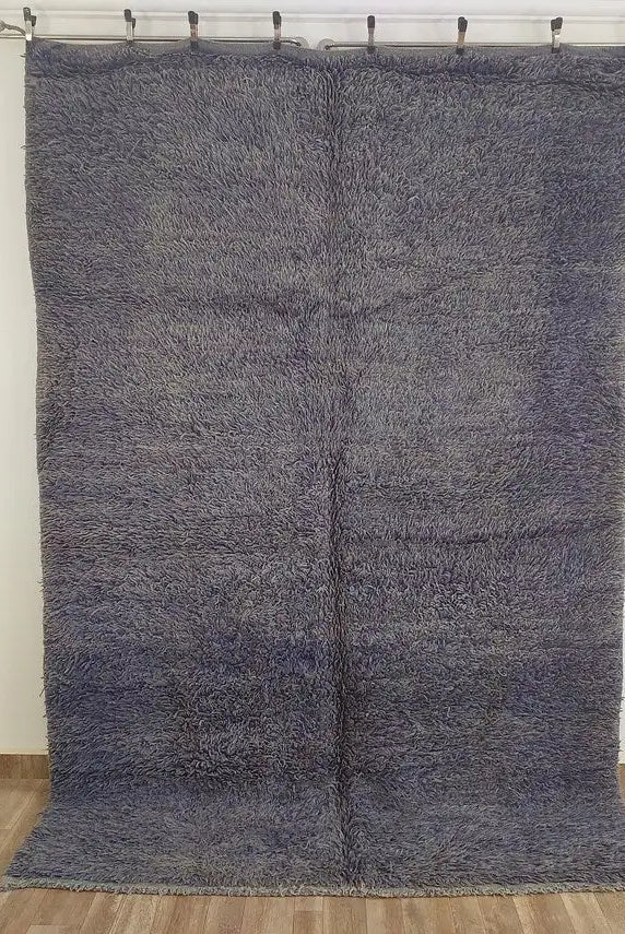 Authentic Vintage Beni M'guild Moroccan Rug: High-pile Wool Carpet For Luxurious Home Decor MoroccanBazzArts