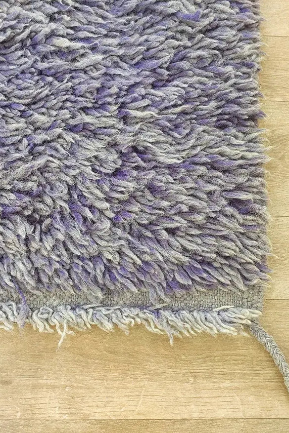 Authentic Vintage Beni M'guild Moroccan Rug: High-pile Wool Carpet For Luxurious Home Decor MoroccanBazzArts