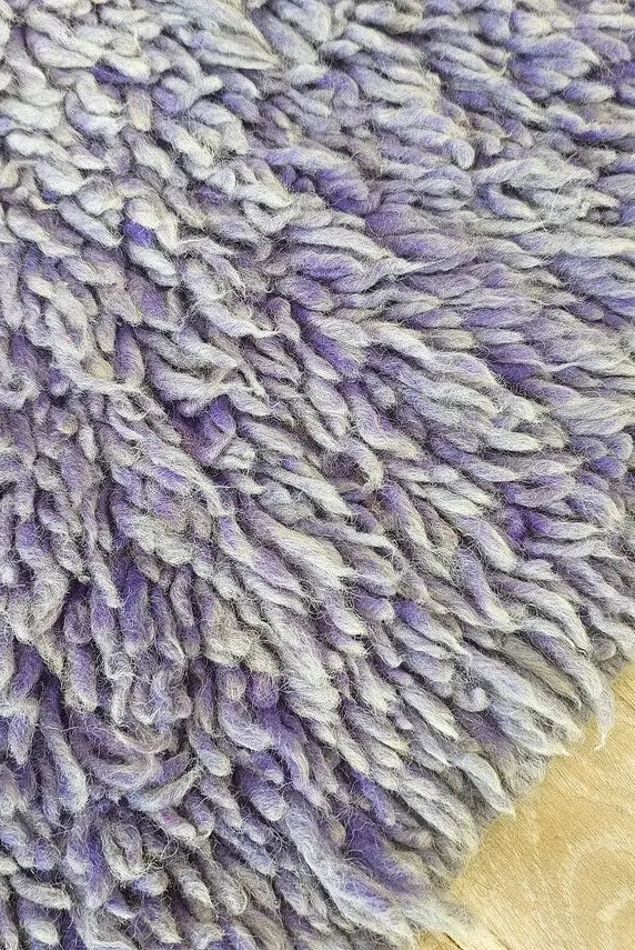 Authentic Vintage Beni M'guild Moroccan Rug: High-pile Wool Carpet For Luxurious Home Decor MoroccanBazzArts