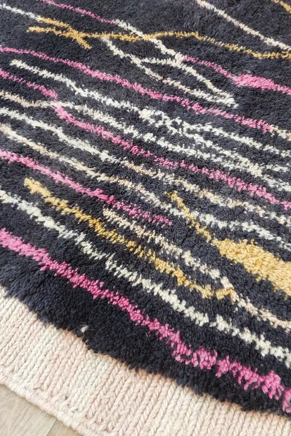 Exclusive Handwoven Moroccan Berber Wool Rug - Authentic Beni Mrirt Masterpiece For Home Decor MoroccanBazzArts