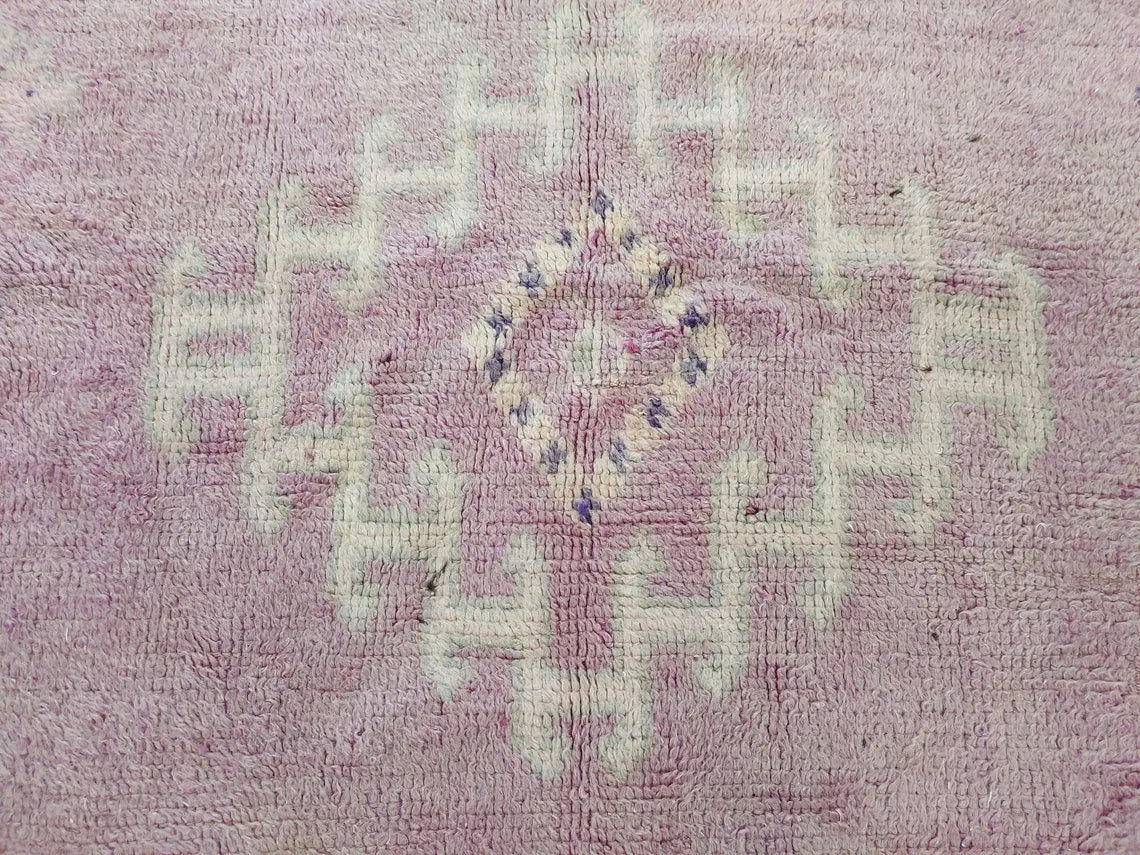 Moroccan Rug, Authentic Boujaad Rug, Berber Rug, Soft Rug, Hand Woven Rug 6'5"X10'6" MoroccanBazzArts