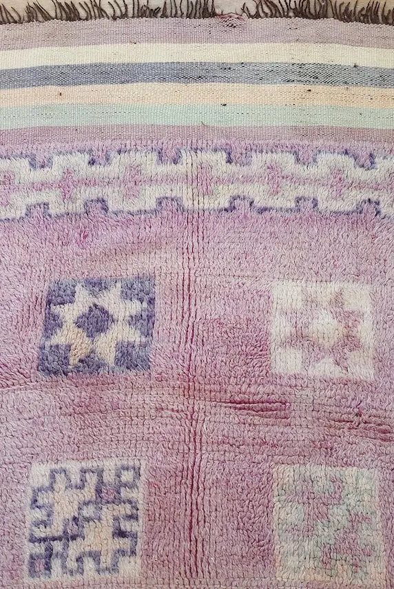 Moroccan Rug, Authentic Boujaad Rug, Berber Rug, Soft Rug, Hand Woven Rug 6'5"X10'6" MoroccanBazzArts