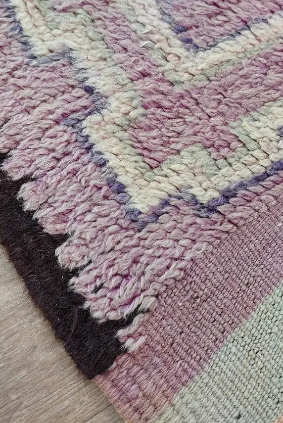 Moroccan Rug, Authentic Boujaad Rug, Berber Rug, Soft Rug, Hand Woven Rug 6'5"X10'6" MoroccanBazzArts