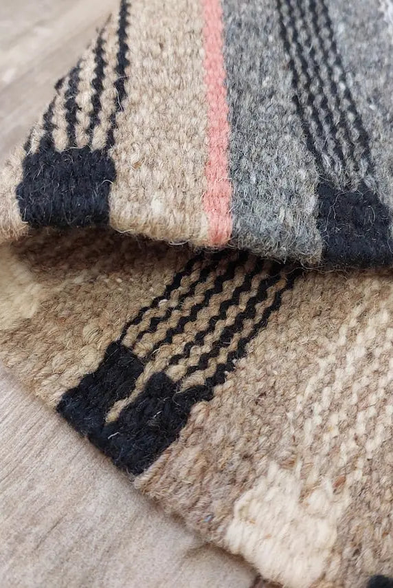 Vibrant Taznakht Moroccan Wool Kilim: Handmade Flatweave Rug for Modern Home Decor MoroccanBazzArts