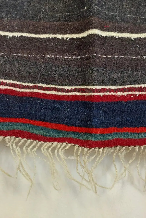 Vintage Imilchil Cap,ait Hdidou Shawl. Blue Indigo MoroccanBazzArts
