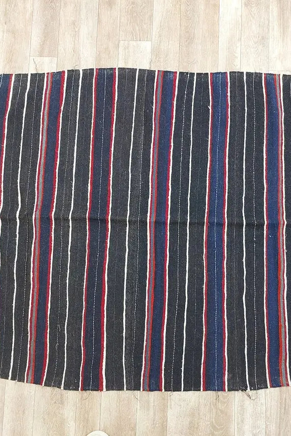 Vintage Imilchil Cap,ait Hdidou Shawl. Blue Indigo MoroccanBazzArts