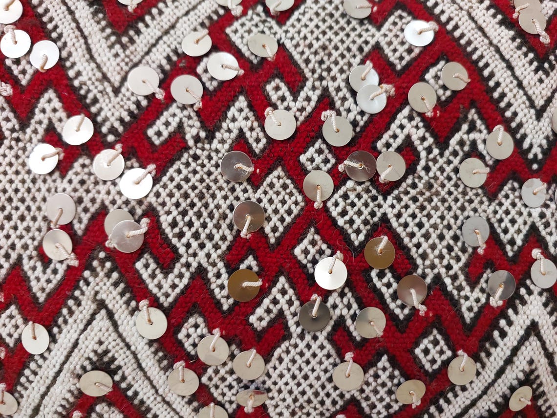 Moroccan Kilim Pillow Cover, Berber Kilim Pillow, Moroccan Pillow, Handmade Wool Pillow, Decorative Pillow Case. MoroccanBazzArts