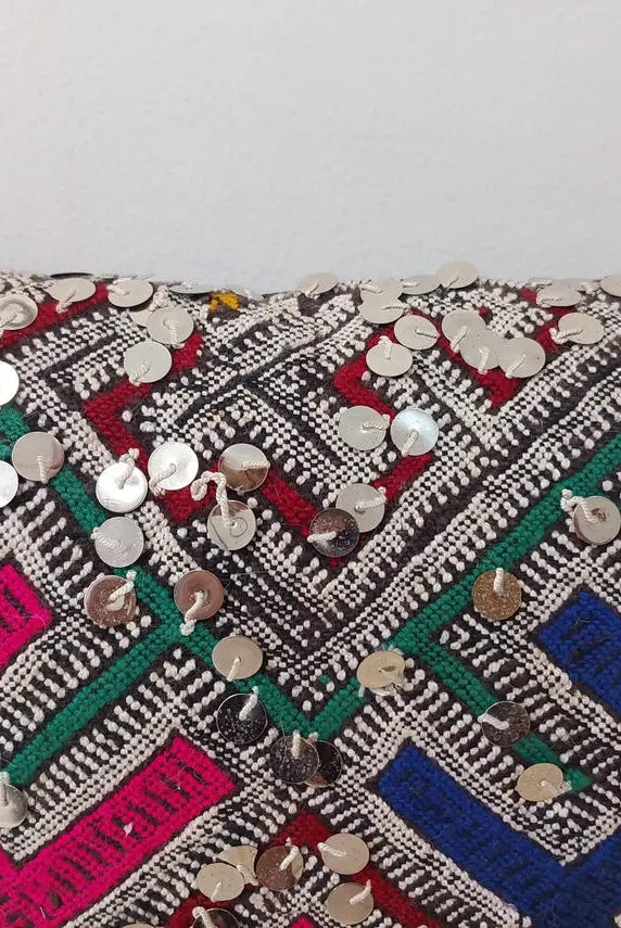 Moroccan Kilim Pillow Cover, Berber Kilim Pillow, Moroccan Pillow, Handmade Wool Pillow, Decorative Pillow Case. MoroccanBazzArts