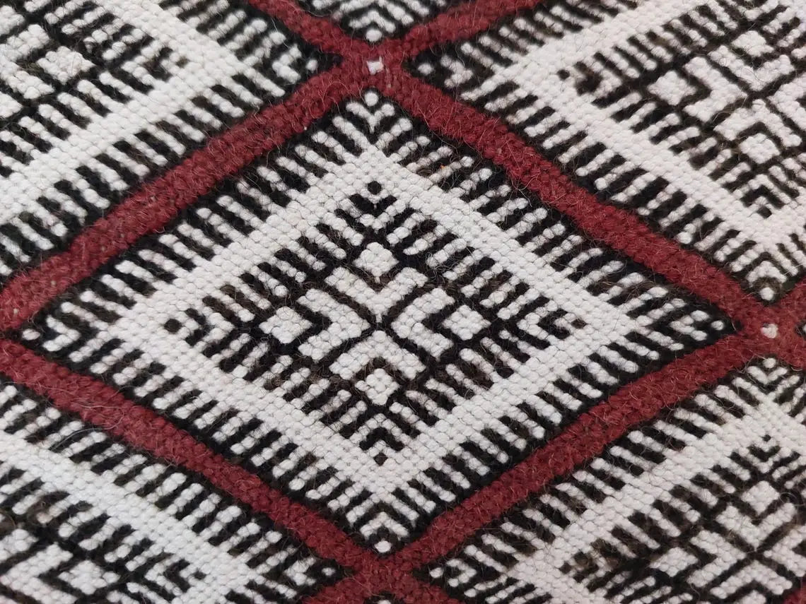 Moroccan Kilim Pillow Cover, Berber Kilim Pillow, Moroccan Pillow, Handmade Wool Pillow, Decorative Pillow Case. MoroccanBazzArts