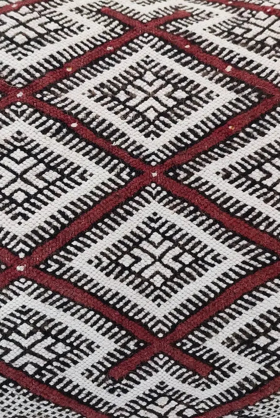 Moroccan Kilim Pillow Cover, Berber Kilim Pillow, Moroccan Pillow, Handmade Wool Pillow, Decorative Pillow Case. MoroccanBazzArts
