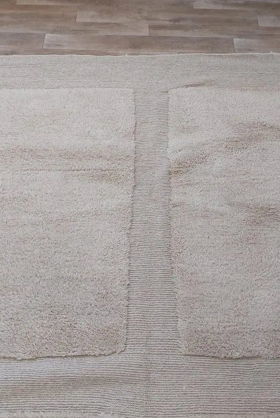 Authentic Moroccan Beni Mrirt Rug: Custom-made, Hand-knotted Berber Wool Carpet For Boho Decor MoroccanBazzArts