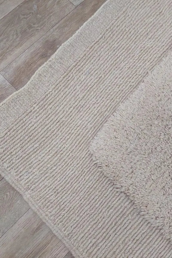 Authentic Moroccan Beni Mrirt Rug: Custom-made, Hand-knotted Berber Wool Carpet For Boho Decor MoroccanBazzArts