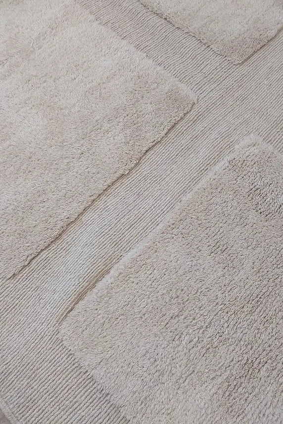 Authentic Moroccan Beni Mrirt Rug: Custom-made, Hand-knotted Berber Wool Carpet For Boho Decor MoroccanBazzArts