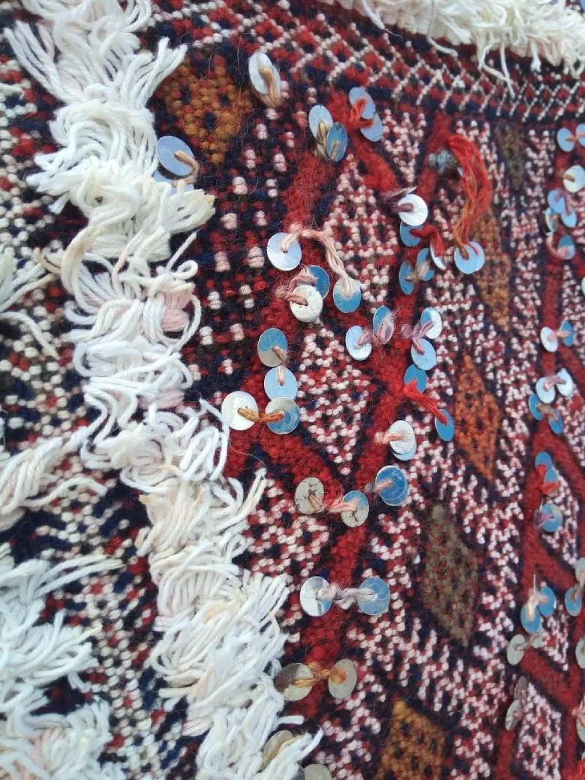 Berber Protector Rug Beni Mtir Runner: 30ft Wool, Handmade Moroccan Abstract Pattern Carpet for Hallway or Entryway MoroccanBazzArts