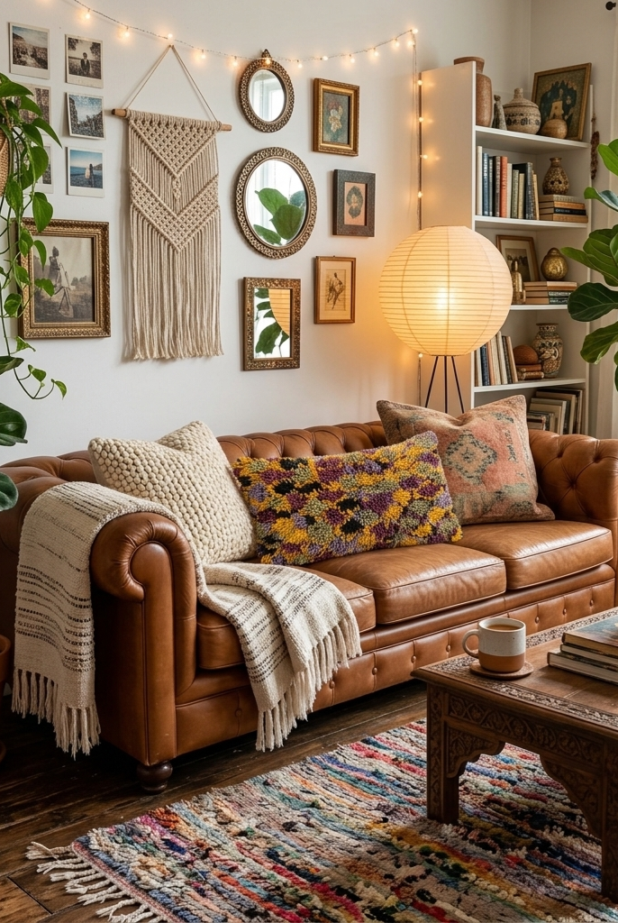 Authentic Aït Bou Ichaouen Berber Lumbar Pillow | Vintage Hand-Knotted Wool | 14" x 25" MoroccanBazzArts