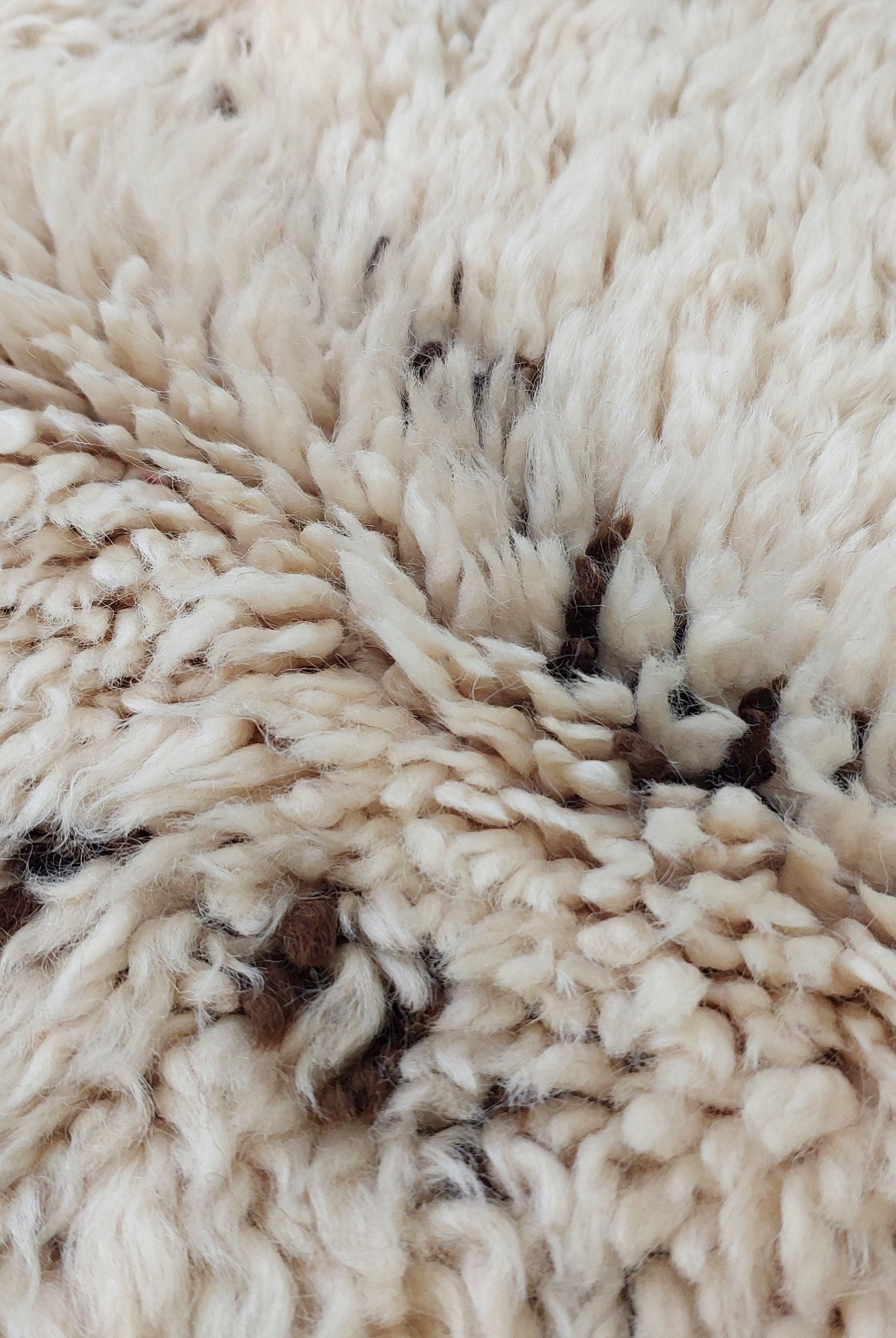 Moroccan Rug - Vintage Beni ourain rug - 6'6"×8'9" MoroccanBazzArts