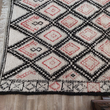 Load image into Gallery viewer, Vintage Beni ourain rug | 6'2"×9'10"